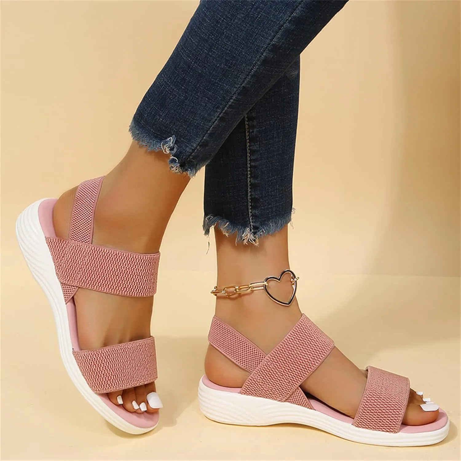 Arch Support Sandals Women's Dressy Fashion Orthotic Flip Flops Ladies Slip On Lightweight Comfortable Orthopedic Slippers