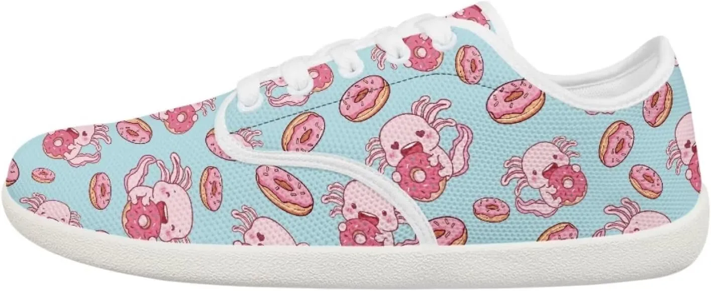 chaqlin Flats Shoes Women Dressy Comfortable Animal Print Lace Up Sneakers Comfortable Wide Barefoot Shoe Casual Walking Sneaker