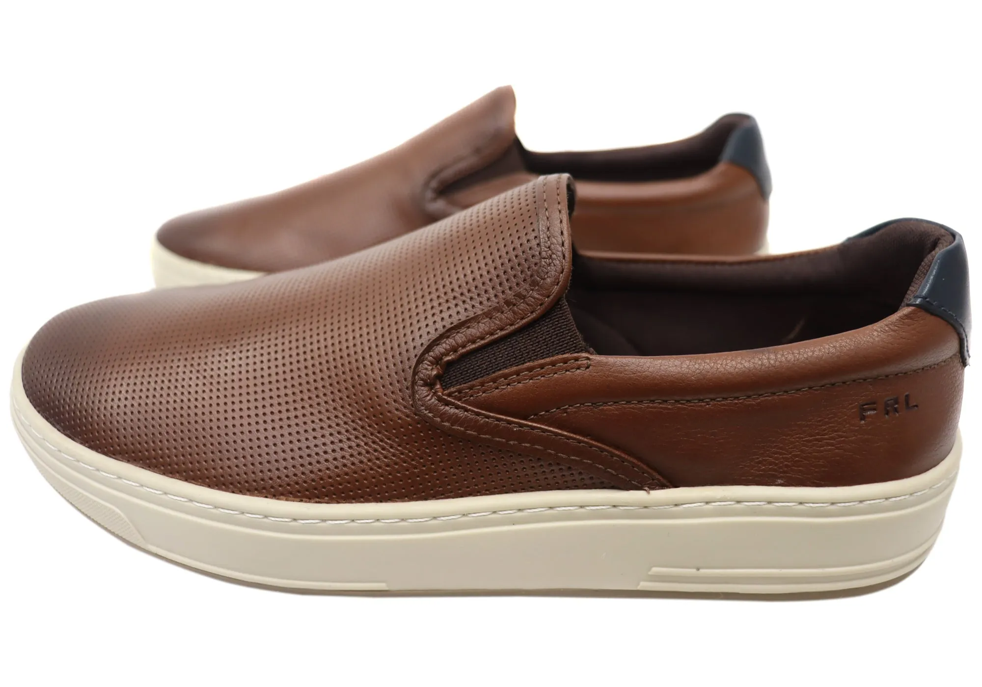 Ferricelli Wayne Mens Comfortable Leather Casual Shoes Made In Brazil