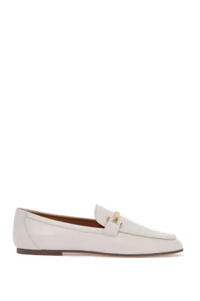 Gold Bar Leather Moccasins