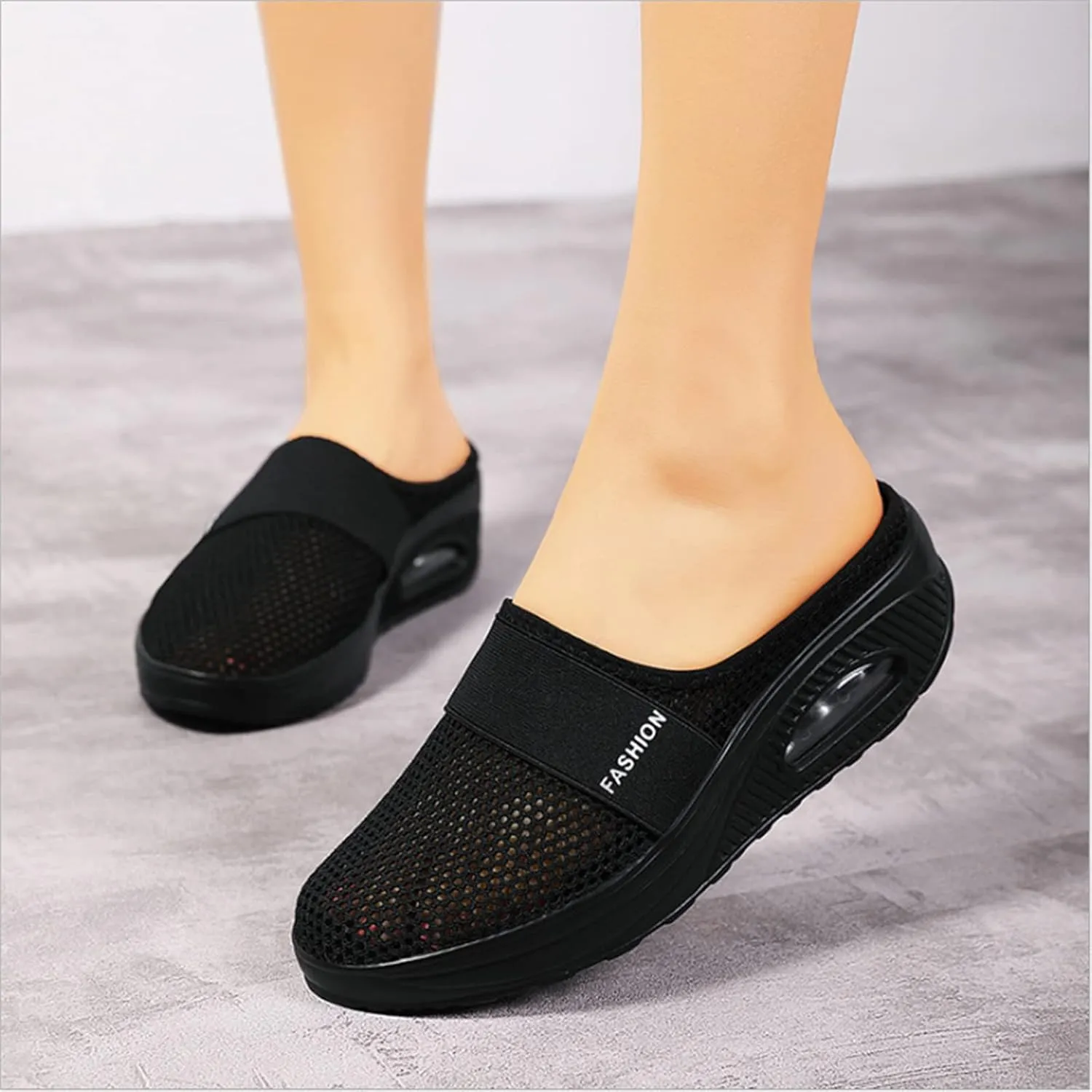 Ladmiple Sneakers For Women Walking Shoes Arch Support Slip On Comfort Dressy Summer Fashion Non Slip Flats Loafers