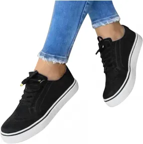 Masbird White Sneakers for Women Fashion Sneakers for Women Womens Canvas Sneakers Low Top Lace Up Slip on Walking Shoes Canvas Casual Running Shoes