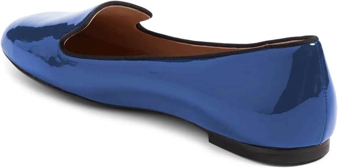 Milooey shoes Women's Comfortable Flat Loafers Comfortable Cute Round Toe Slip On Pumps Casual Flats Dress Shoes Size 4-16 US