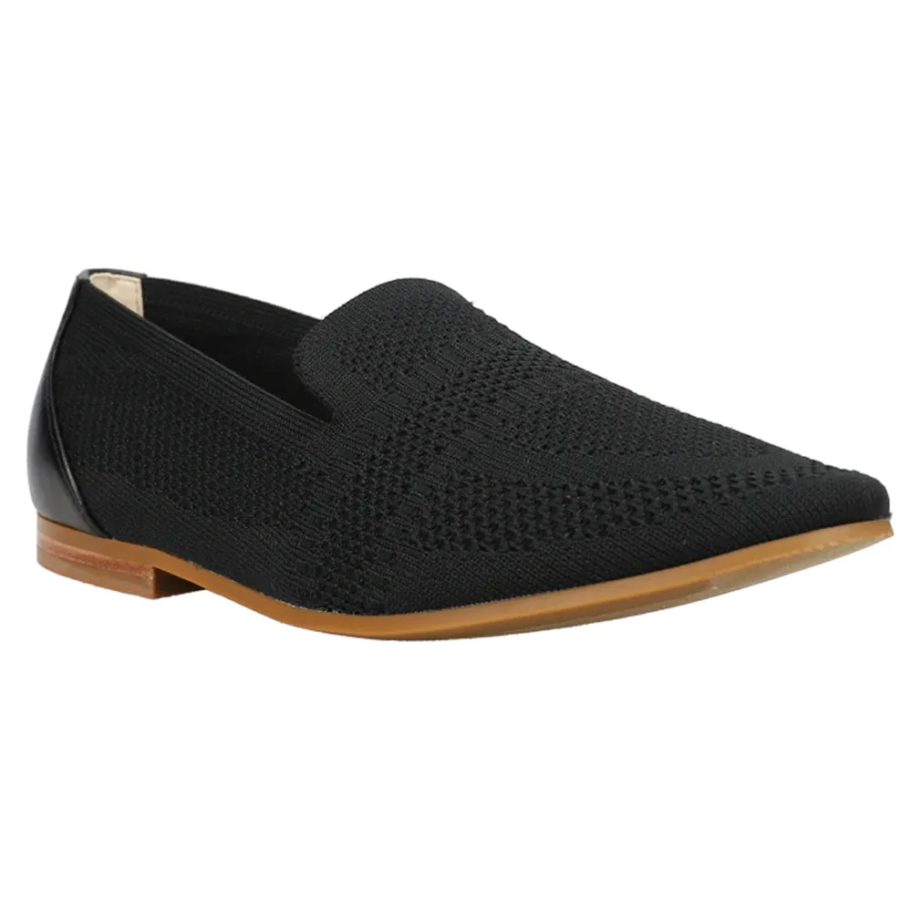 Modern Classic Knit Loafers